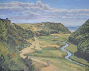 The Path to Three Cliffs Bay